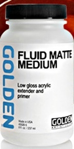 GOLDEN Fluid Matte Medium 473ml