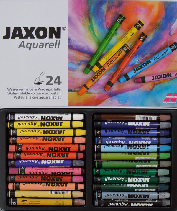 Jaxon Aquarell-Wachspastille 24 Stück