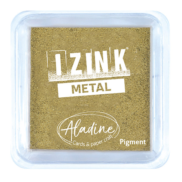 IZINK QUICK DRY, Pigment Stempelkissen, gold (or)